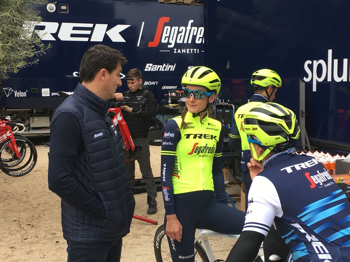 The Trek-Segafredo team gathers in Sicily to prepare for the 2020 season