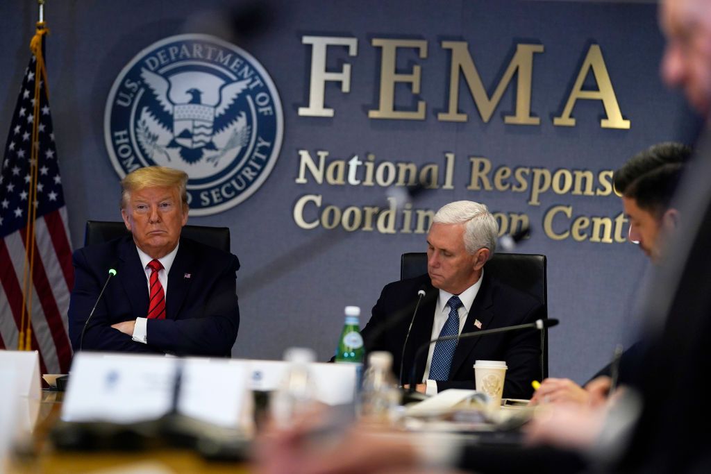 Trump at FEMA