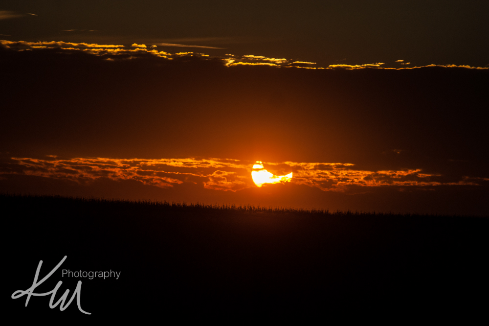 Partial Solar Eclipse Over Illinois in October 2014