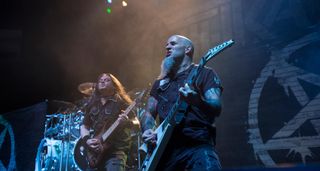 Jonathan Donais and Scott Ian