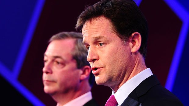 Nick Clegg and Nigel Farage