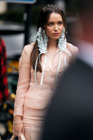 London Fashion Week street style