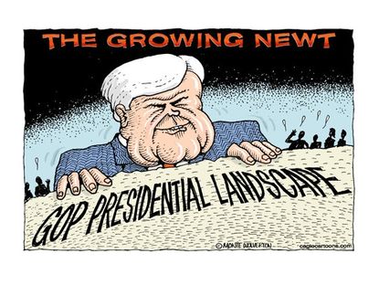 Newt takes over