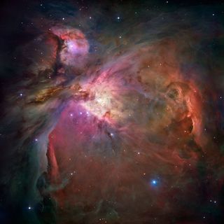 Orion nebula, hubble images