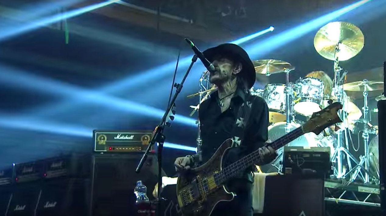 Lemmy on Stage