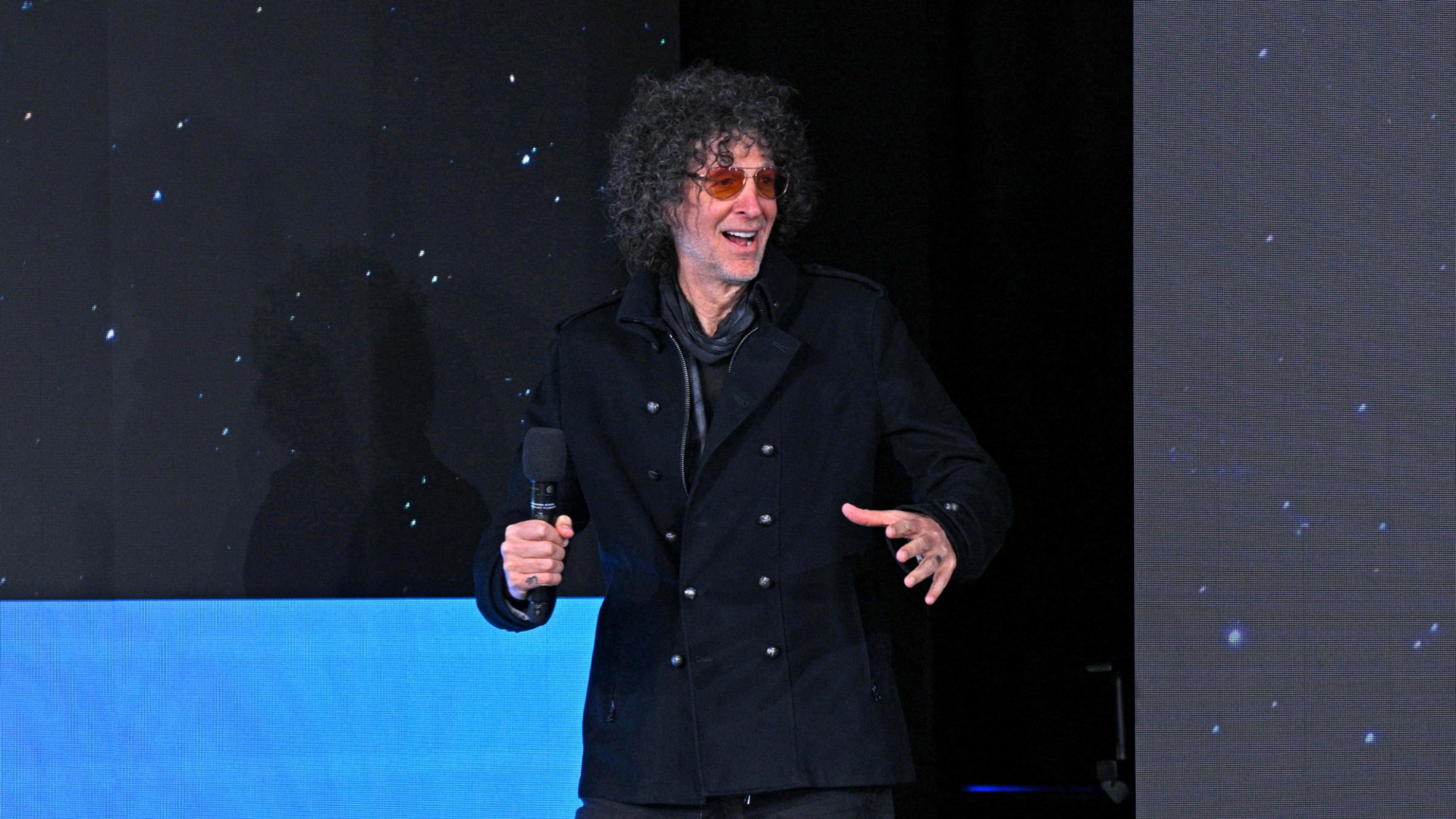 Howard Stern seen in New York City in 2023.