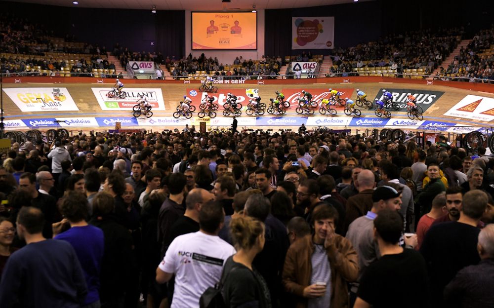 Scenes from the 78th Six Days Gent 2018 at Kuipke Track Velodrome