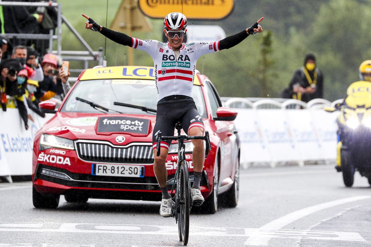 Tour de France 2021 - 108th Edition - 16th stage El Pas de la Casa - Saint-Gaudens 169 km - 13/07/2021 - Patrick Konrad (AUT - Bora - Hansgrohe) - photo Dion Kerckhoffs/CV/BettiniPhoto&Acirc;&copy;2021