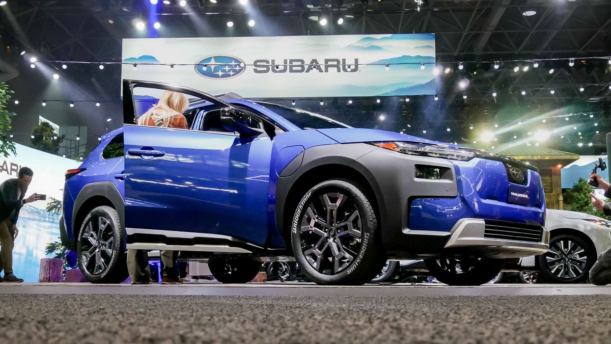 2026 Subaru Trailseeker at New York Auto Show.