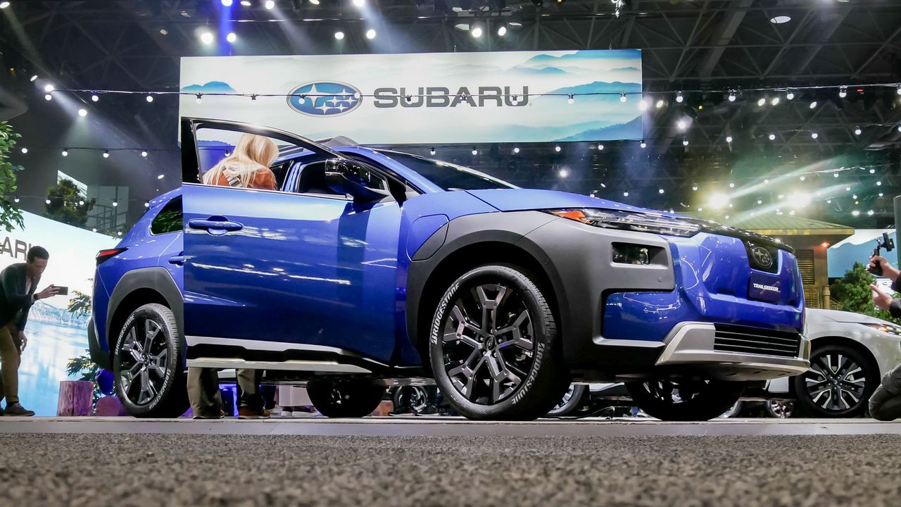 2026 Subaru Trailseeker at New York Auto Show.