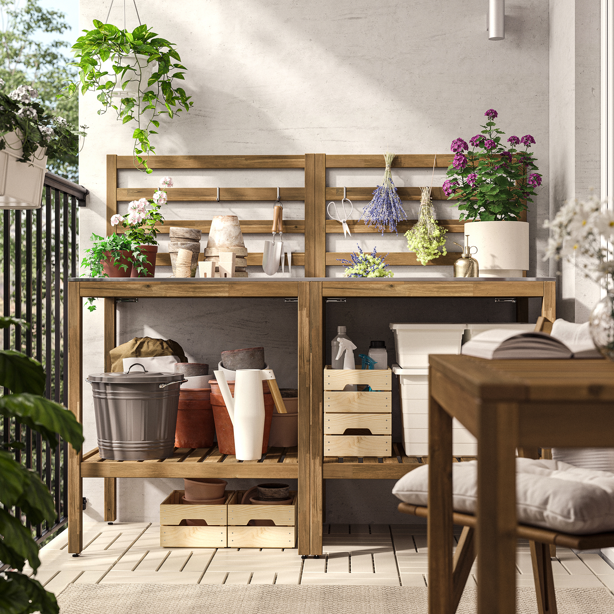 IKEA outdoor kitchen