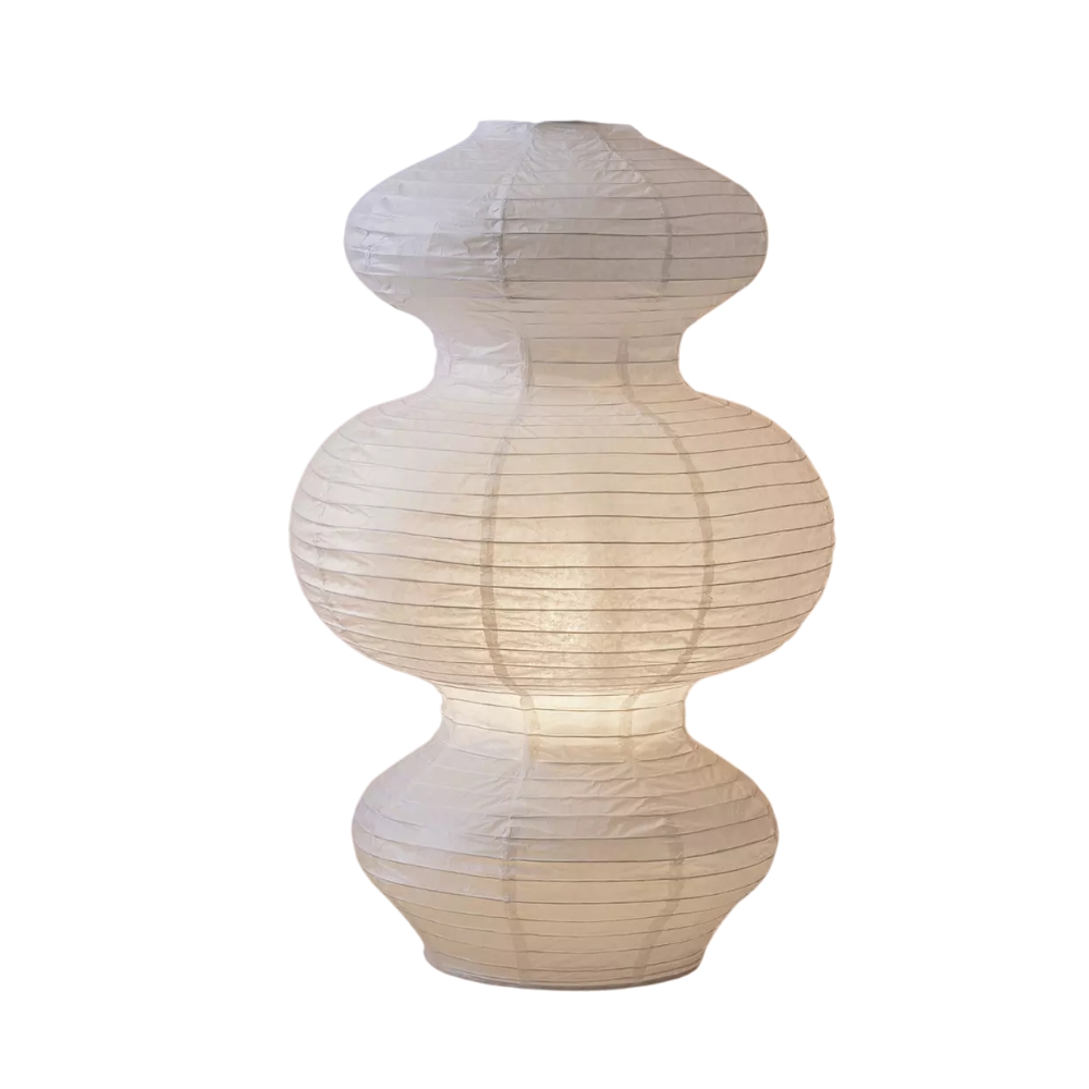 Habitat Sala Paper 3 Tier Floor Lamp - White