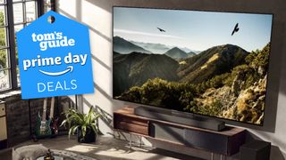 LG C3 OLED TV with a Tom's Guide deal tag