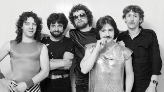 Blue Oyster Cult posing for a photograph in the 1980s