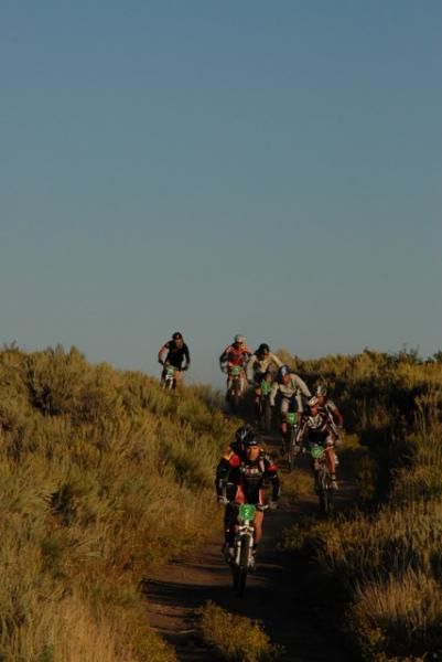 It was chilly, in the 30s, at the start of the PCP2P