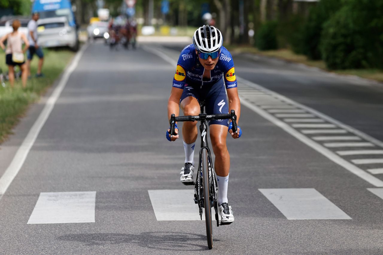 2021 Italian Road Championship Men Road Race BellariaIgea Marina Imola 2259 km 20062021 Fausto Masnada ITA Deceuninck QuickStep photo Luca BettiniBettiniPhoto2021