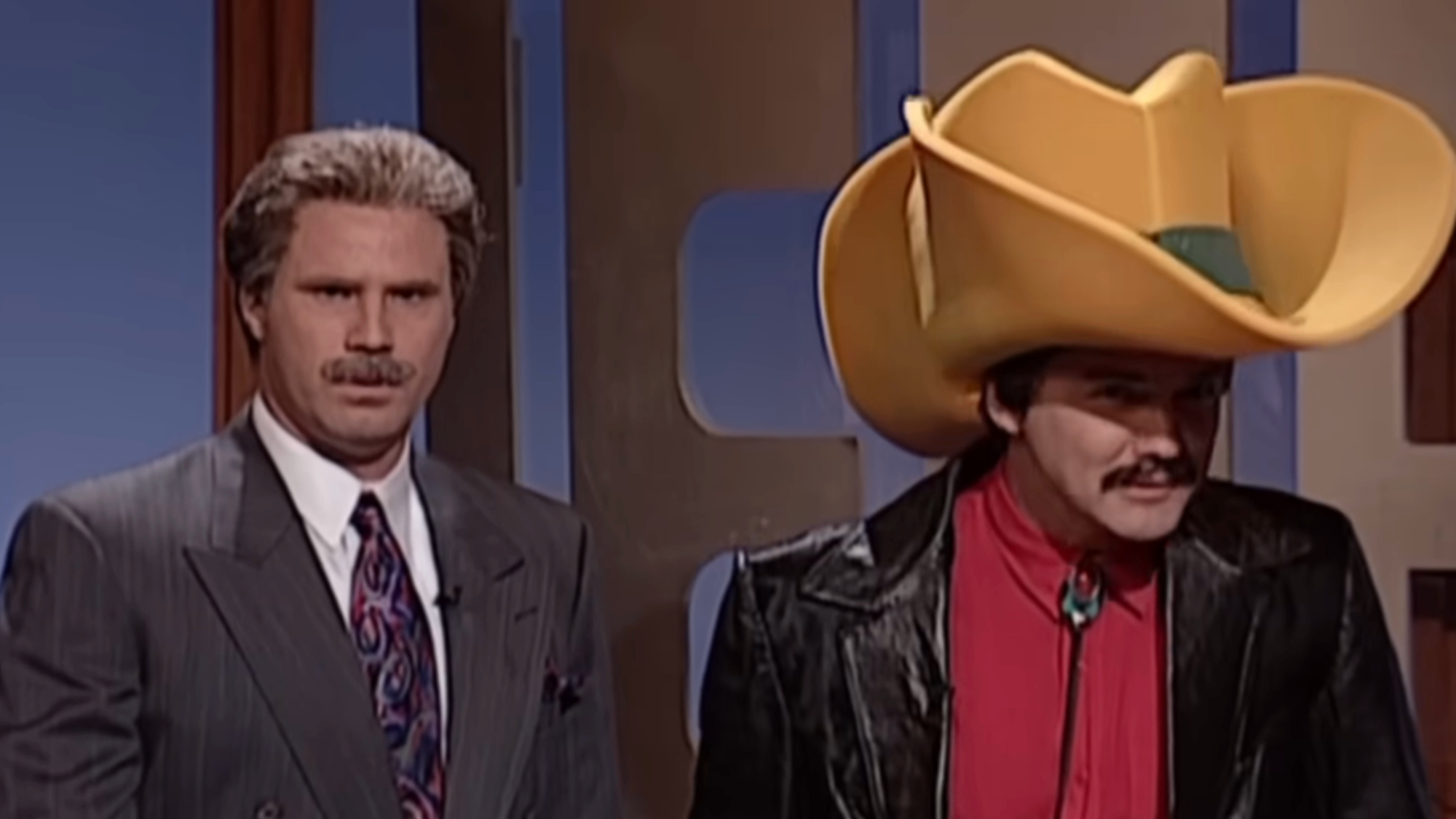 Will Ferrell and Norm Macdonald appear in an SNL sketch.