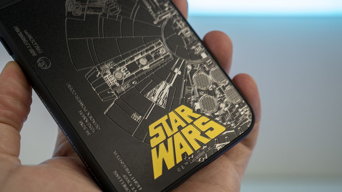 CASETiFY Millenium Falcon case for the Samsung Galaxy S22+
