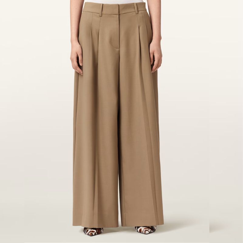 wide leg trousers