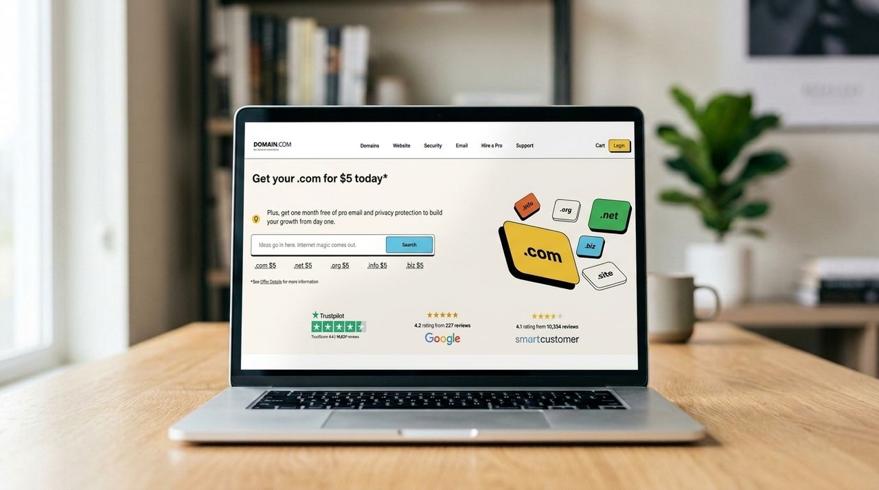 Domain.com review