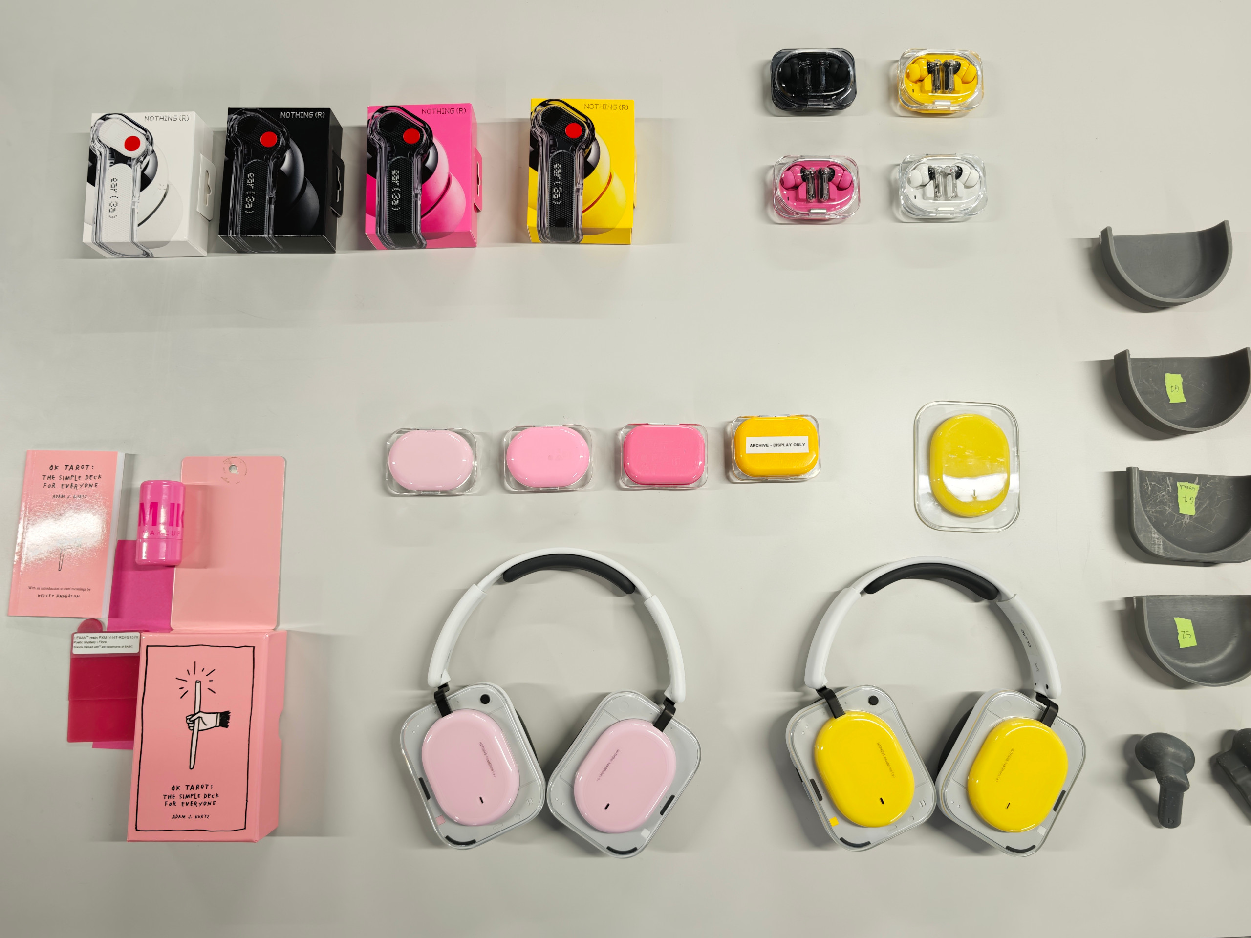 The evolution of colour in Nothing's studio