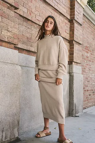 Hailee Sweater Skirt Co-Ord