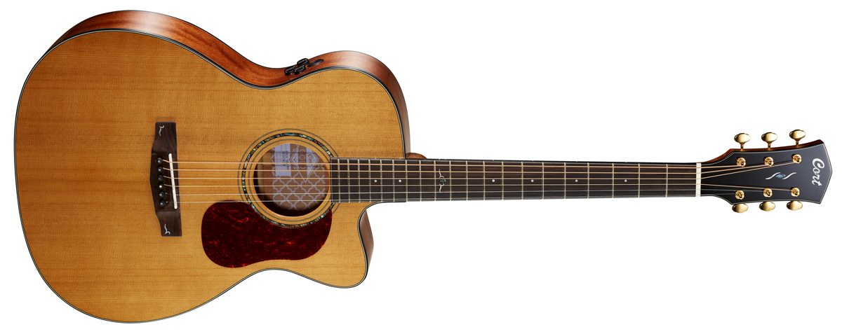 Cort's flagship electric acoustic line gets bigger with a new smaller ...