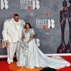 Jade Thirlwall on the red carpet of the 2025 BRIT Awards