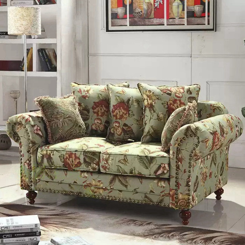 Kangly American Country Solid Wood Sofa | Wayfair