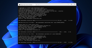 How To Use Wget To Download Files At Windows' Command Line | Tom'S Hardware