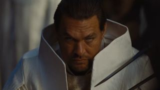 Jason Momoa looking stern in Dune Part Three