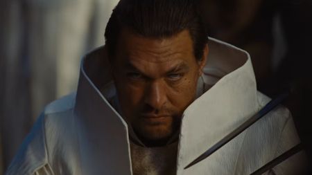 Jason Momoa looking stern in Dune Part Three
