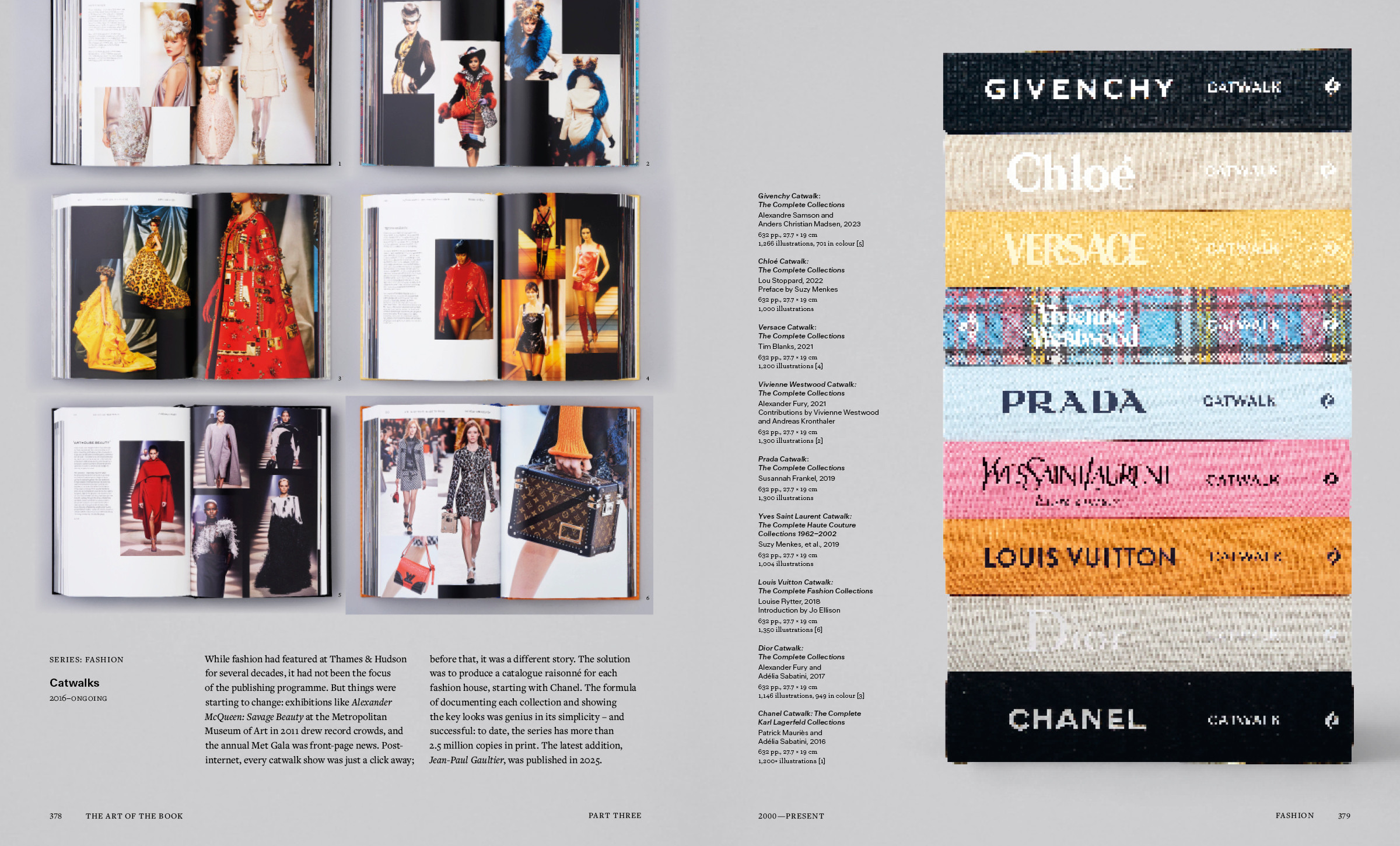 As well as art, architecture and design, T&amp;amp;H is closely involved in fashion publishing