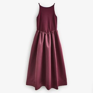 Burgundy maxi dress from Next