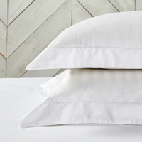 The White Company Cambridge Stripe Oxford Pillowcase - Set of 2