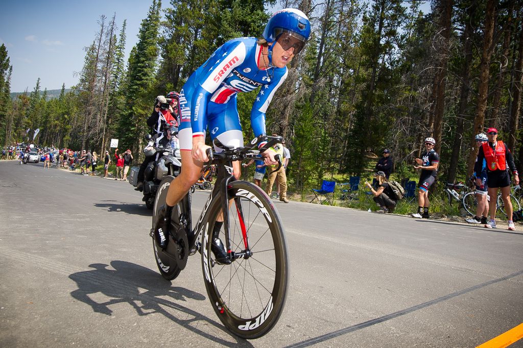 USA national champion Kristin Armstrong (Twenty16 Sho-Air)
