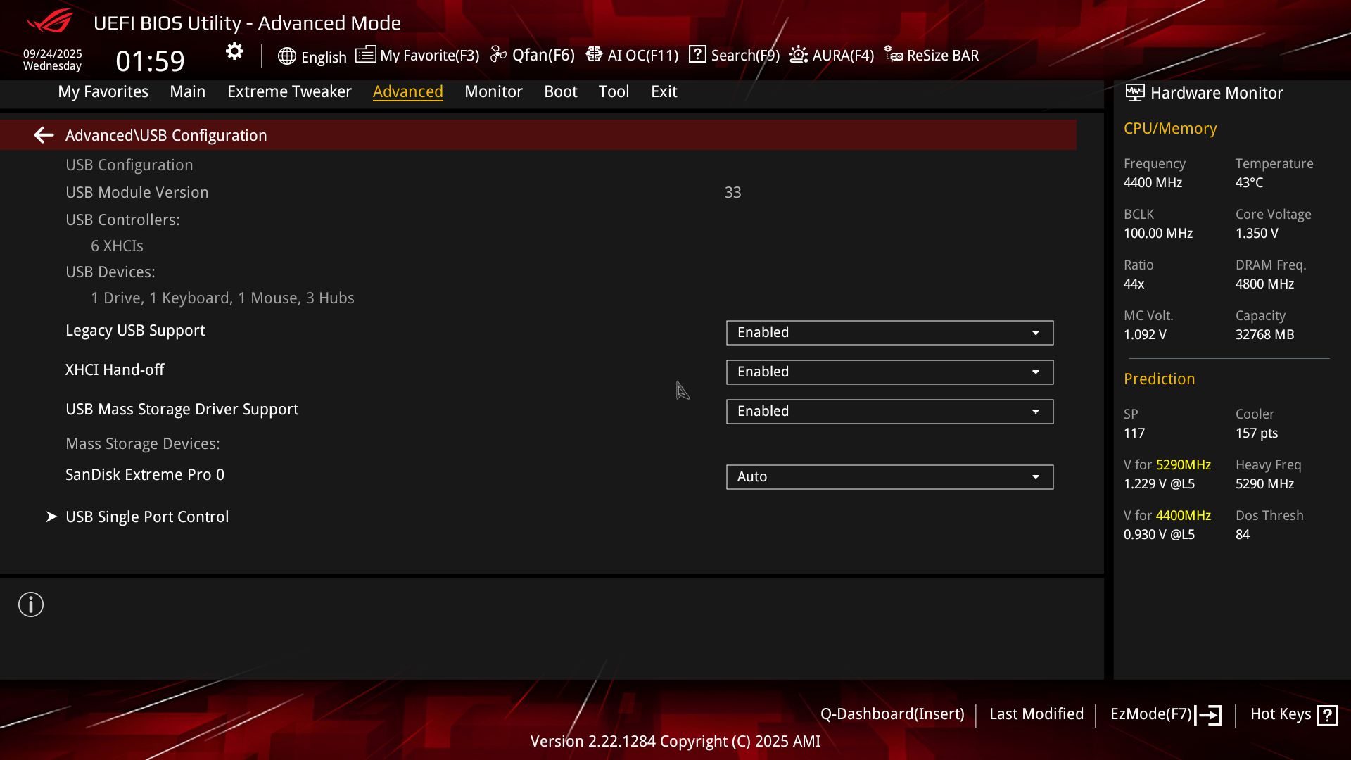 Asus ROG Crosshair X870E Extreme - BIOS Images