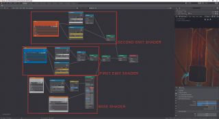 Blender shader networks screenshot