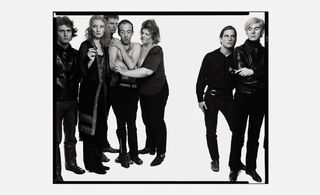 Andy Warhol and members of The Factory portrait