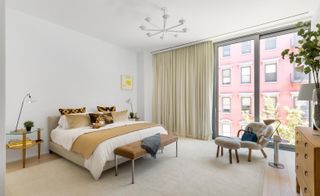 bedroom in 42 crosby street by annabelle selldorf in nyc