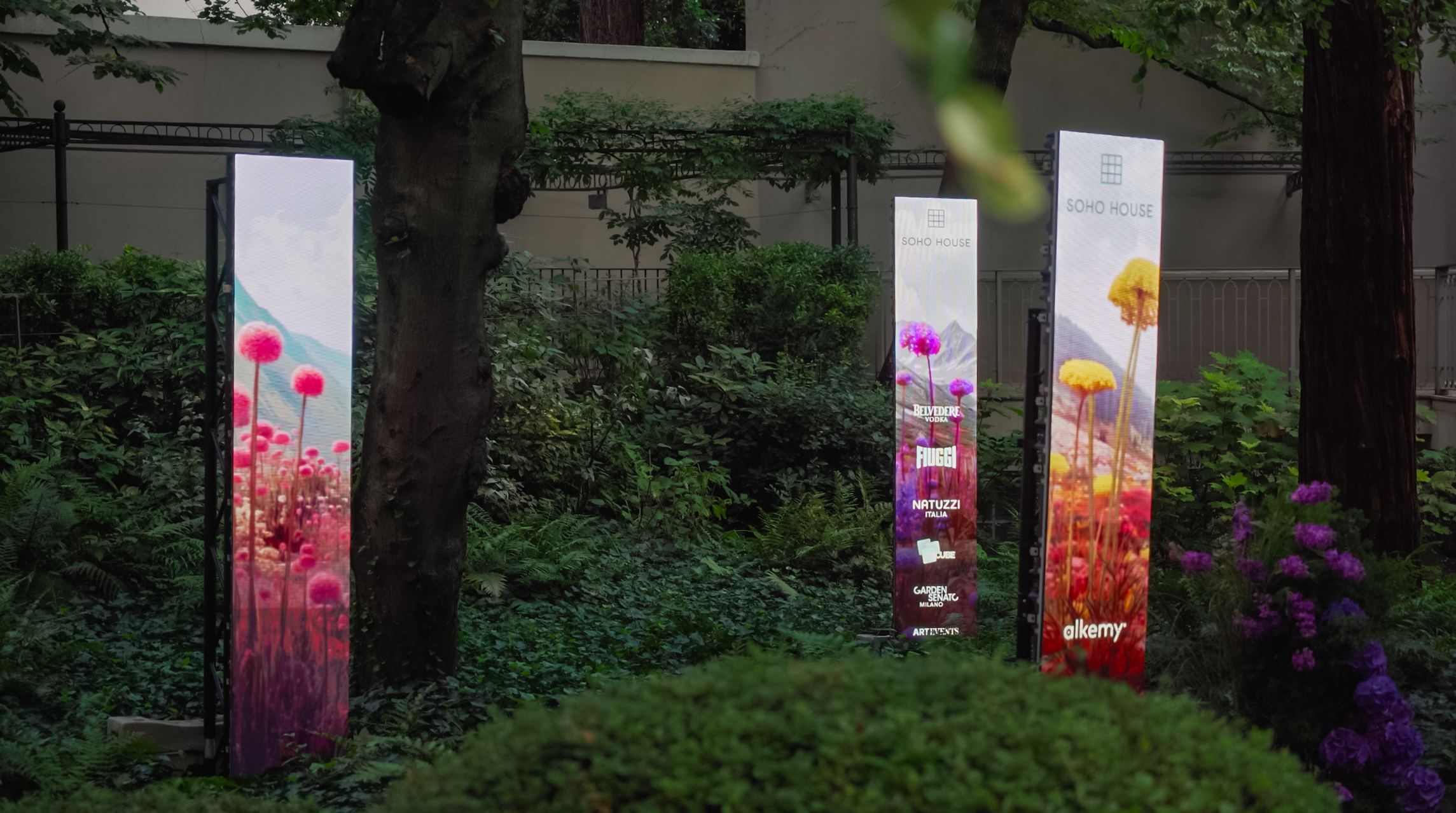 During this year&amp;rsquo;s Milan Fashion Week, Soho House Cities Without Houses partnered with M-Cube, the in-store digital solutions provider, to deliver a refined digital experience for the High in Bloom event held at Garden Senato.