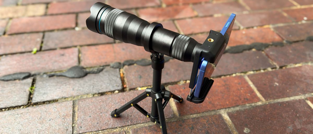 Apexel 36x telephoto lens for smartphones