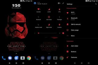 OnePlus 5T Star Wars software