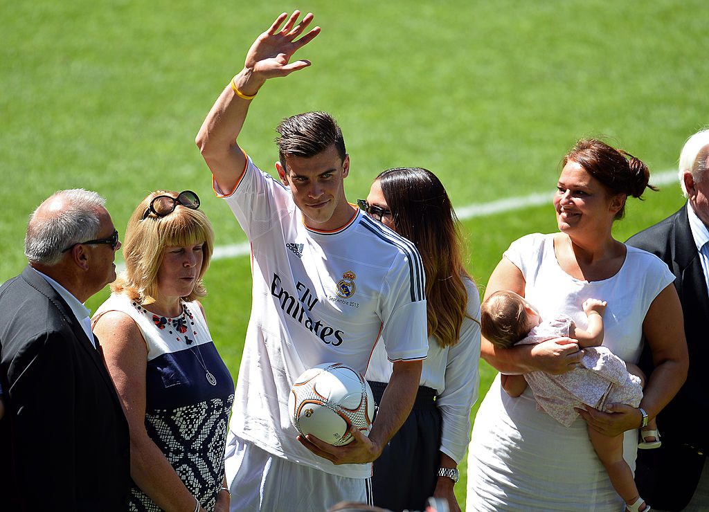 Gareth Bale on his unveiling at Real Madrid