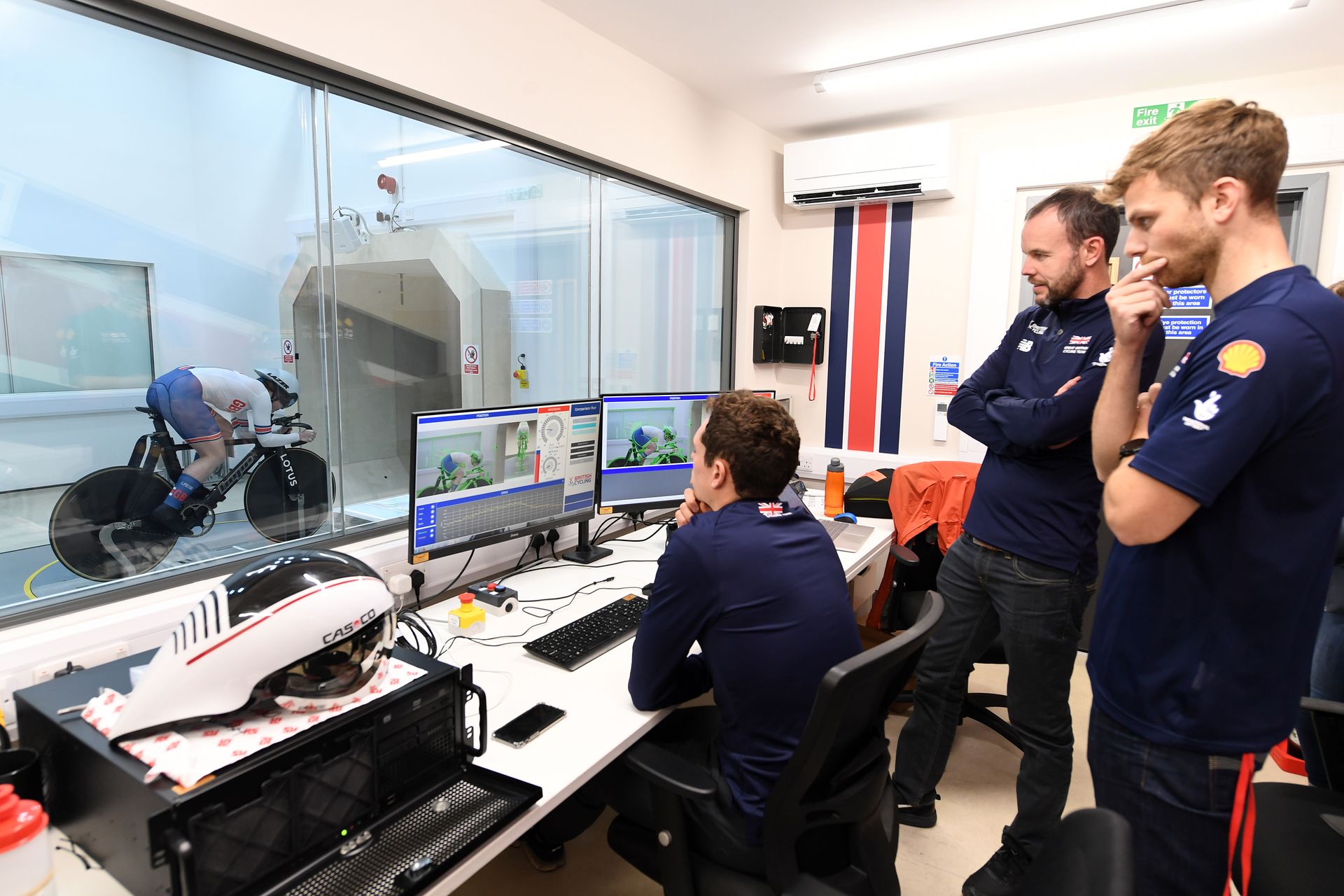 British Cycling wind tunnel in Manchester