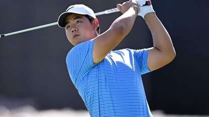 Tom Kim takes a shot at the Shriners Children&#039;s Open