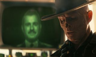 The Ghoul with Mr House in the background