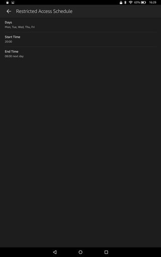 Parental Controls Fire Tab 9