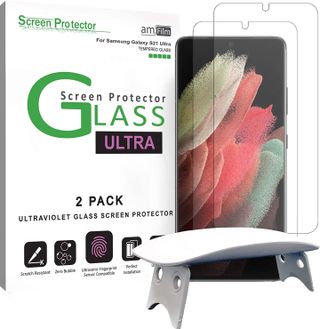 Amfilm 3D Curved Galaxy S21 Ultra Screen Protector