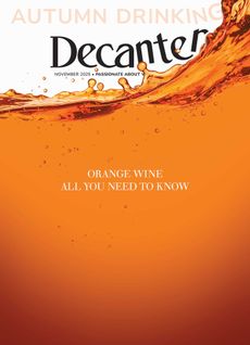 Cover of Decanter magazine November 2025